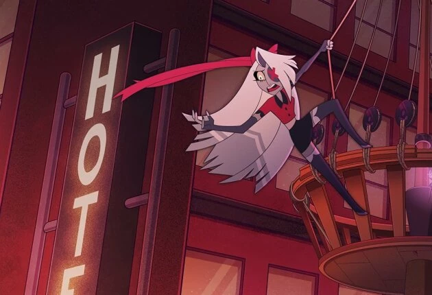 Кадр из 1 сезона мультсериала Отель Хазбин