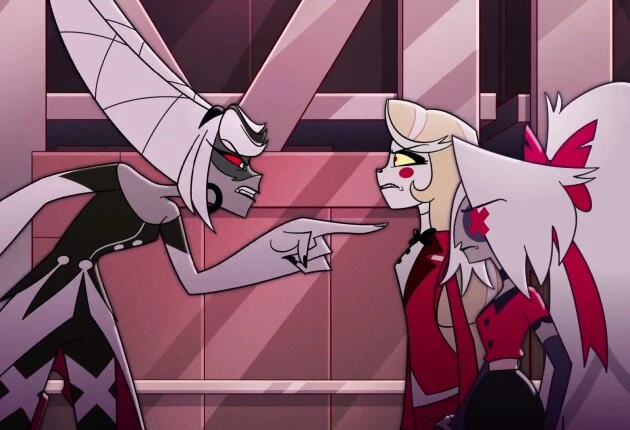 Кадр из 2 сезона мультсериала Отель Хазбин